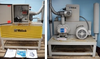 WHITLOCK VACUUM POWER UNIT, MODEL VTPB-5, 99CO275, 460 VOLT, 60 HZ, PH 3, NEMA 12, MOTOR HP5, AMP 6