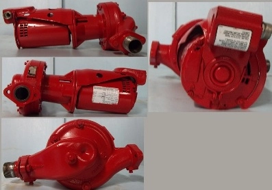 BELL AND GOSSETT ITT INDUSTRIES VERTICAL INLINE PUMP MODEL: 60, SIZE: 1-1/2 X 6-1/4, DRIVER = 3 PH, 