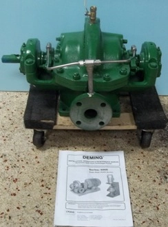 CRANE / DEMING SERIES: 5060 DOUBLE SUCTION HORIZONTAL SPLIT-CASE CENTRIFUGAL PUMP, CRANE COMPANY, 2 