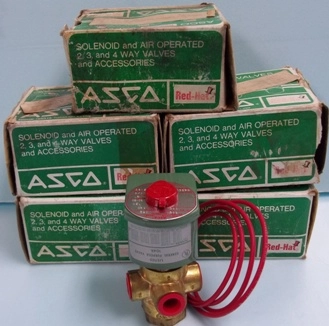 ASCO RED-HAT, GENERAL PURPOSE VALVE 104R, SERAIL NO CS50896, REBUILD KIT NO 302133, CATALOG NO 8