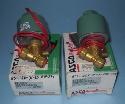 ASCO REDHAT VALVES 8211C73 120/60, 110/50, F273935 3/8 00497 2, 3 AND 4 WAY VALVES ACCESSORIES: SPEE