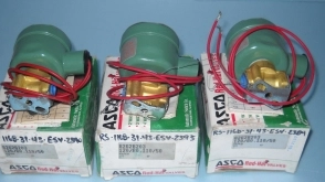 ASCO REDHAT VALVES *NEW 8262B203 120/60, 110/50 A3665A &frac14; K9 2, 3, AND 4 WAY VALVES ACCESSORIES: SPEE