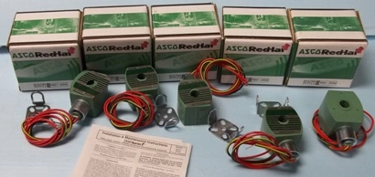 ASCO RED HAT II SOLENOID REBUILD KIT 304352-T ENCLTYPES 2,3,35,4,4X PIPE &frac14; WATER PSI 150 WATTS 101 