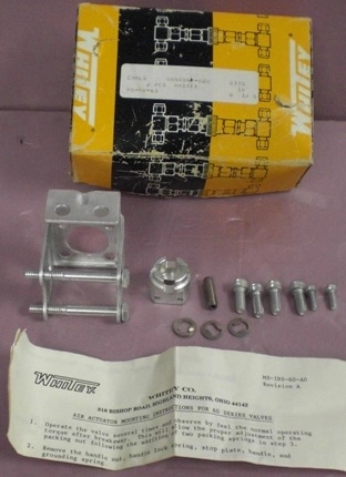 WHIETY ACTUATOR MOUNTING BRACKETS, PART: MS-MB-63, FOR USE ON 63