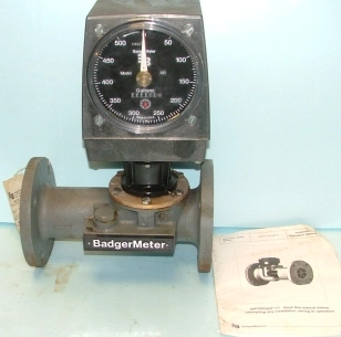 3" BADGER METER INDUSTRIAL TURBO METERS 110VAC 60HZ 7 AMP MAX MODEL AR PART# 56681-042 32800133 MODE