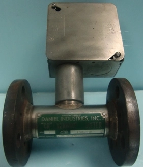 DANIEL INDUSTRIES, INC "CR" TURBINE METER SIZE 1 INCH, MODEL NO 1 501-1D, : 75-T-478 METER FACTOR 