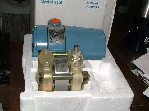 ROSEMOUNT GAUGE PRESSURE 1151 SMART TRANSMITTER MODEL: 1151GP6S12B2M3 EXPLOSION PROOF, 0-100 PSIA, 3