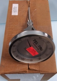 0 TEMP PRO INC, TEL-TRUE THERMOMETER, 0-100 DEG C, 5" ADJUSTABLE ANGLE INDUSTRIAL THERMOMETERS: 
