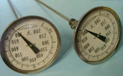ASHCROFT "EVERY ANGLE" BI METAL DIAL THERMOMETER