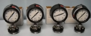 ASHCROFT O-160 PSI DURA GAUGE PLUS A1S1 316 TUBE STEEL SOCKET WELDED WITH DIAPHRAGM ASHCROFT #C1010 