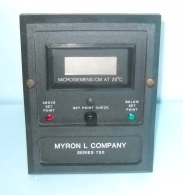 MYRON L COMPANY SERIES 750 MICRO SIEMENS/CM AT 25&deg;C MODEL: 758-21-420D : 170778, CONTROLLER 