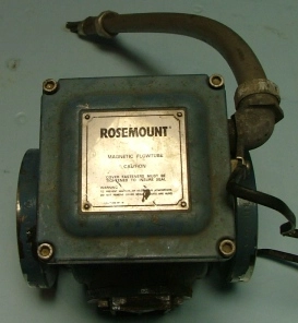 ROSEMOUNT MAGNETIC FLOW TUBE TAG# 52FT-0911 CAT# 0951105909511005 8705THE01053W3N0 0870062618 12/99 