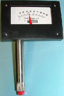 FISHER &amp; PORTER M/N: 10A2227A, : 97W058997, DIAL FLOW INDICATOR, VARIABLE AREA METER FOR HIGH TE