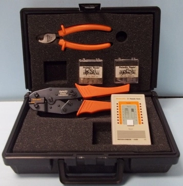 WIEDMULLER PALADIN TOOLS 1588 CAT 5 TELEPHONE TERMINATION KIT INCLUDES 1) PATCH CHECK 1529 NO CT1