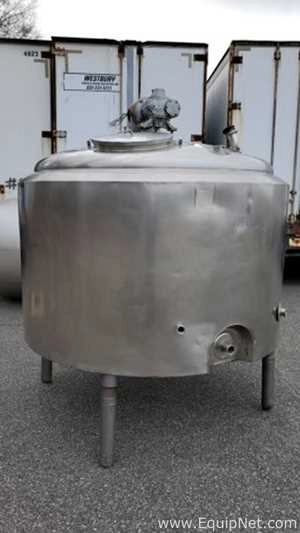 Creamery Package Stainless Steel Tank 500 Gal