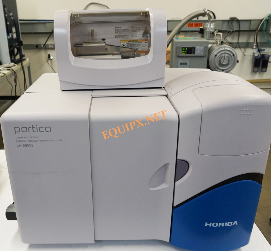 Horiba LA950S2 laser scattering particle analyzer with LY-9505 powder jet dry feeder (2007) (4457)