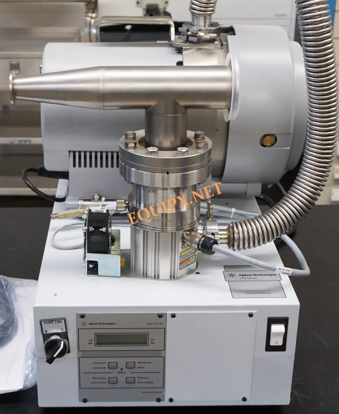 Agilent TPS (Turbo pumping system) with SH-100 dry scroll pump (3.3CFM) and TV81M turbo pump- NEW UNUSED (4479)