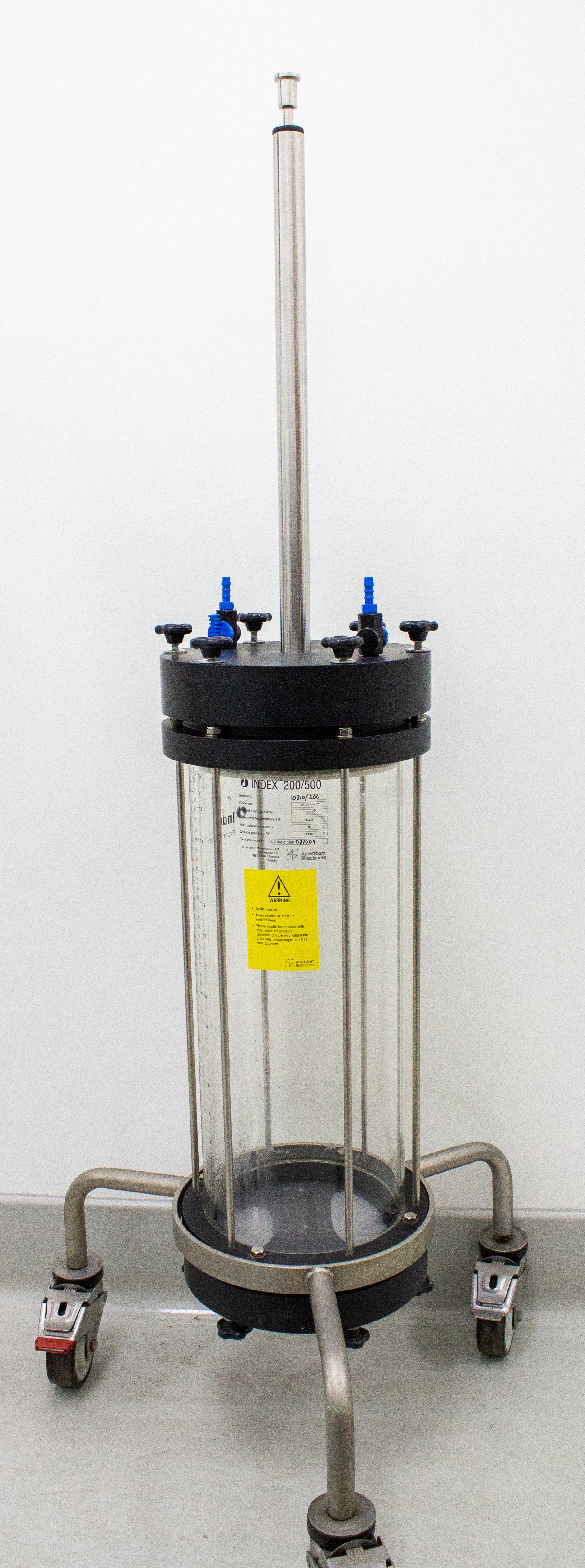 Amersham Biosciences Index 200/500 Process Column 16L P/N 18-1104-17 - 3370779