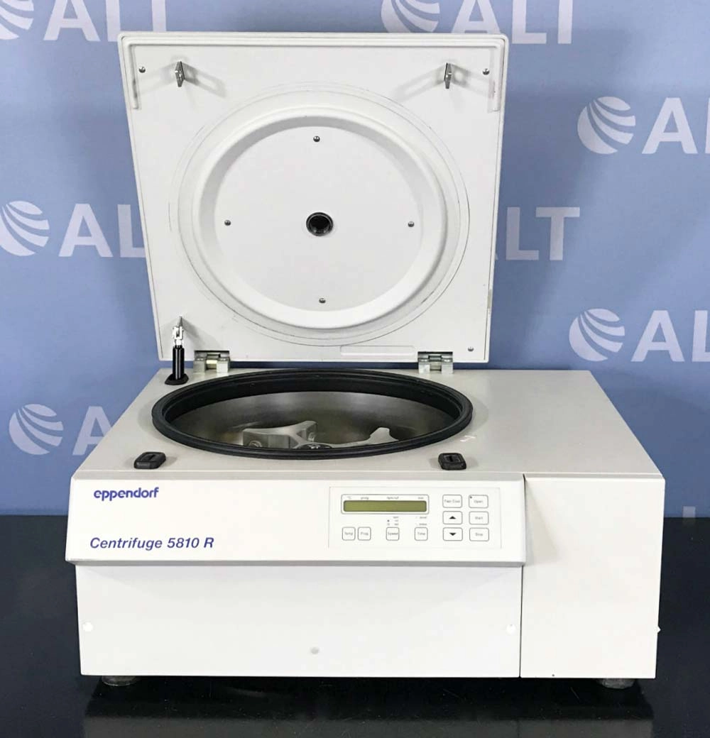 Eppendorf 5810R Refrigerated Centrifuge With S4104 Rotor And Plate