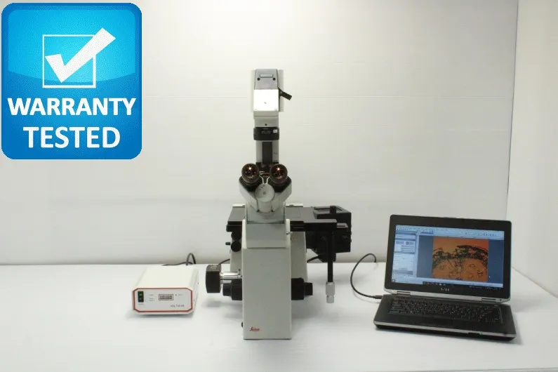 Leica DM IRB Inverted Fluorescence Phase Contrast Microscope Unit3 Pred