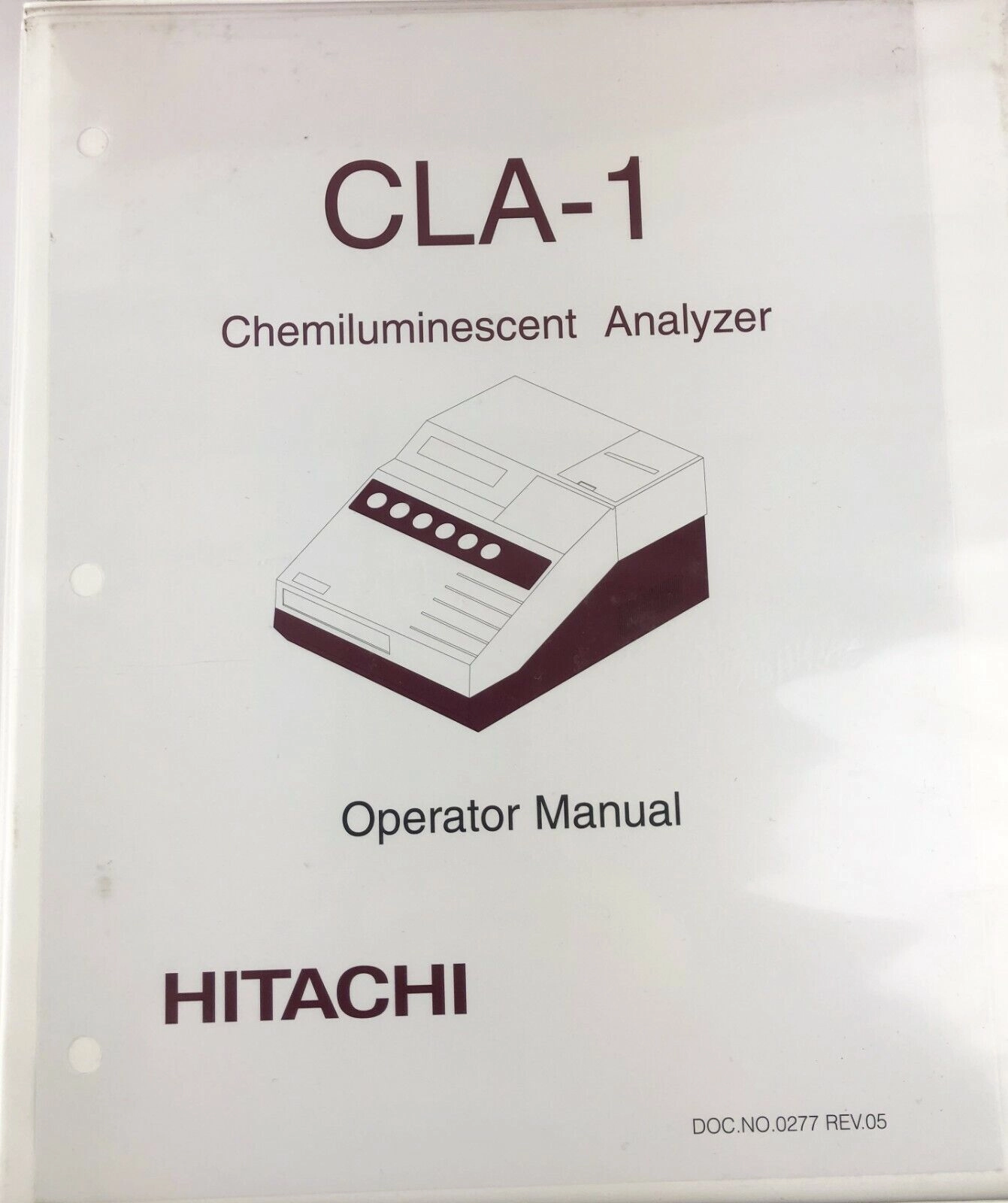 Hitachi CLA-1 Luminometer Vitro Allergy Chemical D