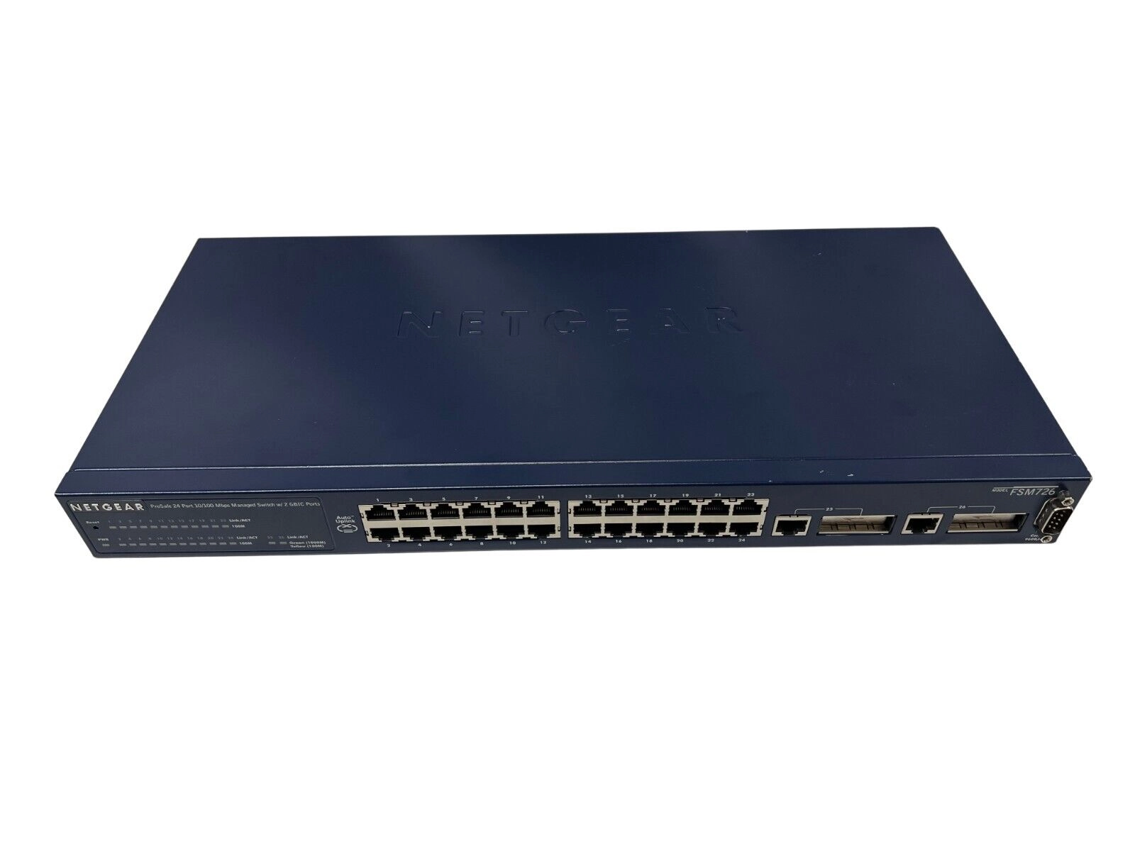 Netgear Ethernet ProSafe 24 Port 10/100 Mbps Manag