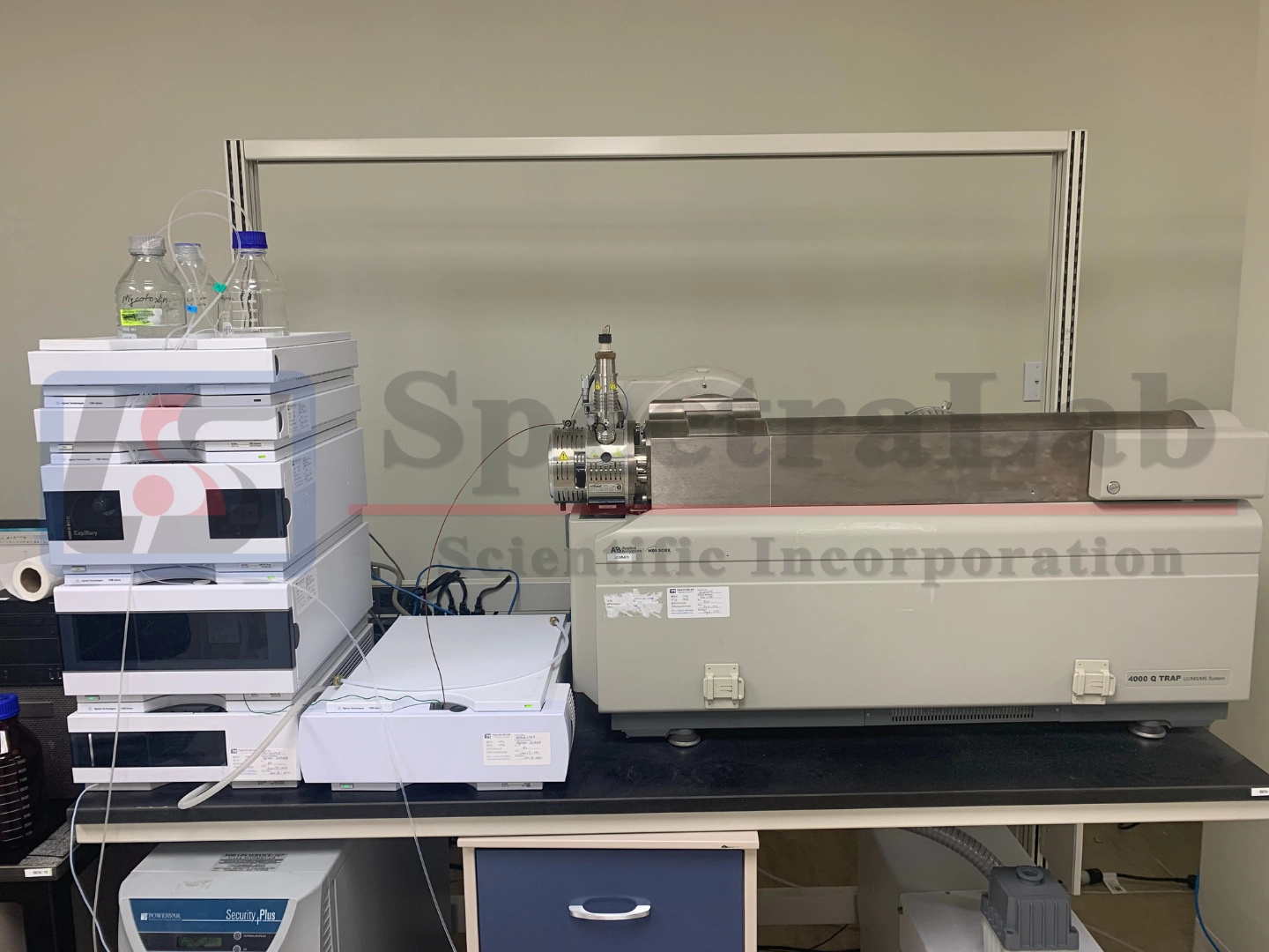 Ab Sciex QTRAP 4000 LC-MS/MS with Agilent 1200 HPLC