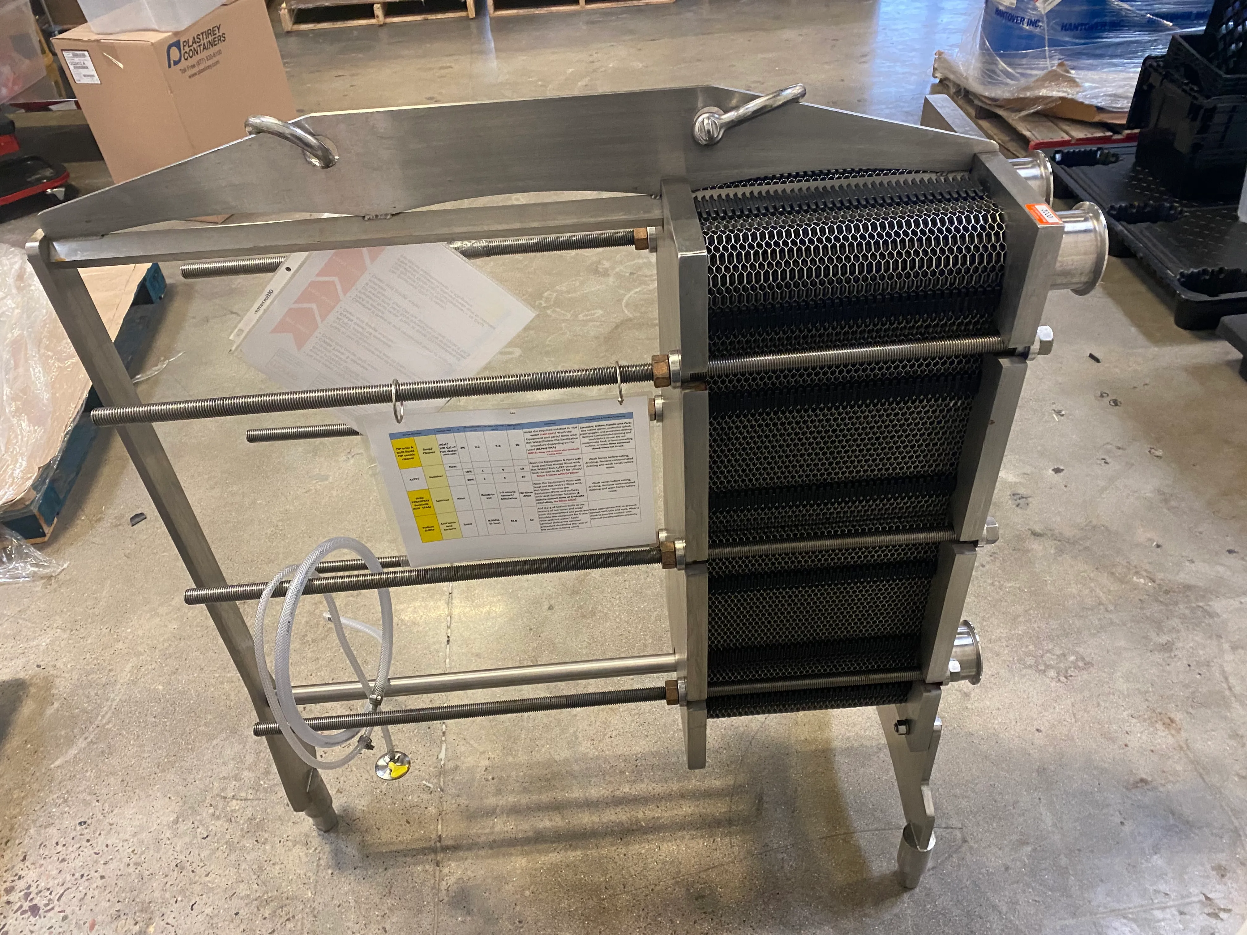Used Plate Style Heat Exchanger - Holland Applied Technologies - Model T-13