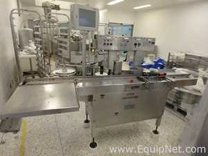 Newman 4VA Labeling Machine for Plastic Round Bowl with Laetus Argus wt30 Vision System