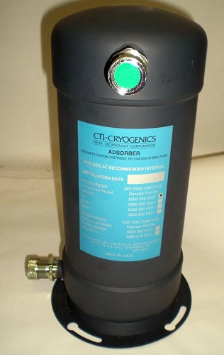 CTI Helium Filtration Cartridge Adsorber