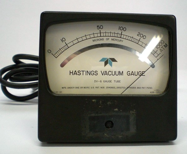 Hastings Vacuum Gauge