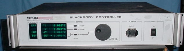 Santa Barbara Infrared 2008G, model 920G blackbody source controller. Version 20A. s/n 1364