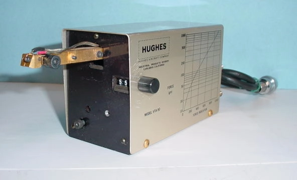 Hughes VTA-90 parallel gap electrodes with pedal (not shown)