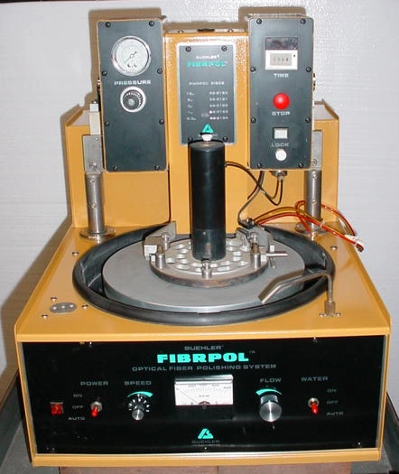 Buehler Fibrpol 69-3500-160 optical fiber polisher with 12" variable speed platen.