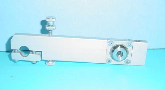 Buehler IsoMet l&nbsp; 11-1181 swivel&nbsp; arm assembly installed on LBQ035 in lieu of standard arm
