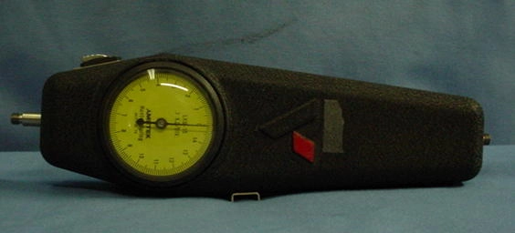 Hunter/Ametek L series spring gauges. Capacity to 30 pounds or 15kg. Specify range desired