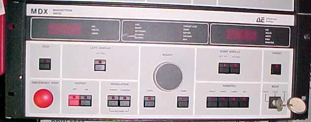 Advanced Energy MDX10K magnetron drive 10 kw DC sputter power supply, 208/60/50/3 No serial port.