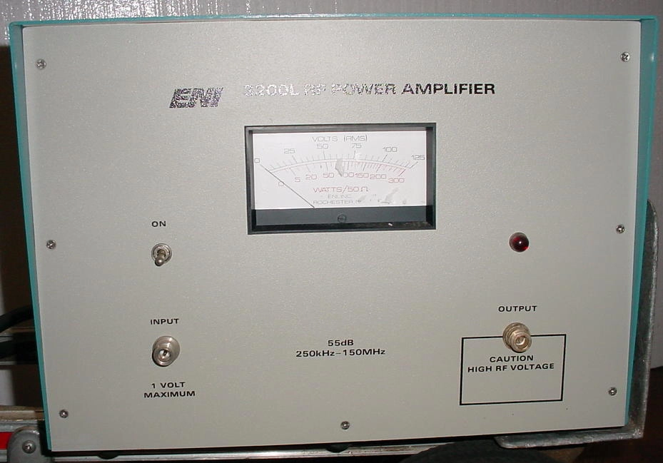 ENI 3200L-1739 RF Power Amplifier, 250 kHz to 150 MHz, 200 W, 55 dB `115/230 volts