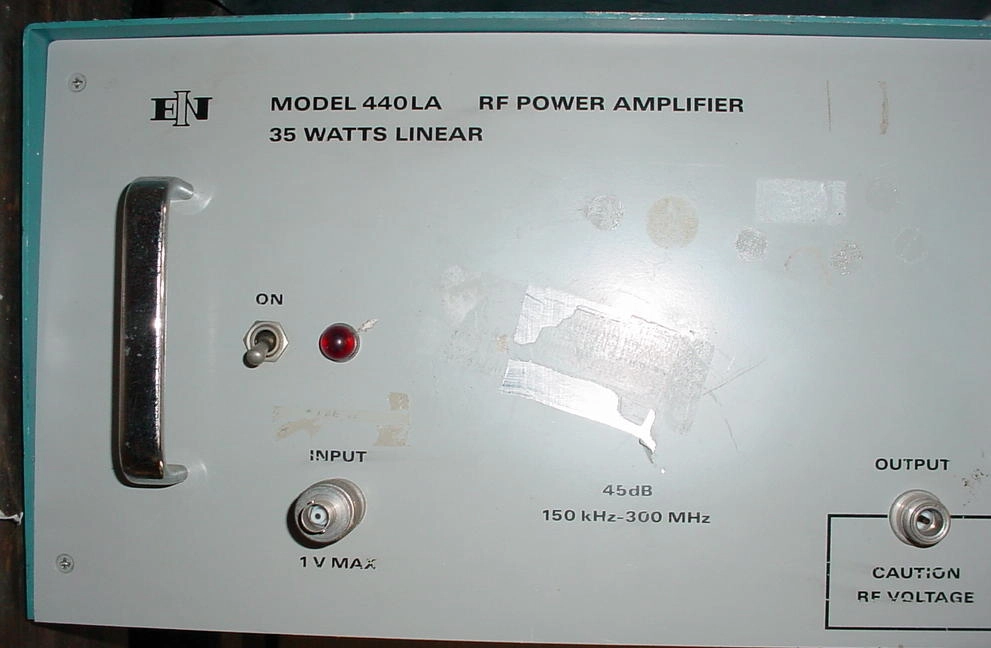 ENI 440LA RF Power Amplifier, 150 kHz to 300 MHz, 40 W, 45 dB 56#