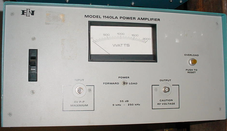 ENI 1140LA RF Power Amplifier, 9 kHz to 250 kHz, 1100 W, 55 dB 48#