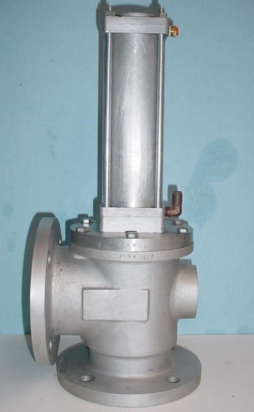 VRC AV series 3" ASA right angle valve aluminum air