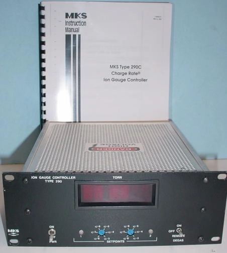 MKS 290C-1 digital single ion gauge only