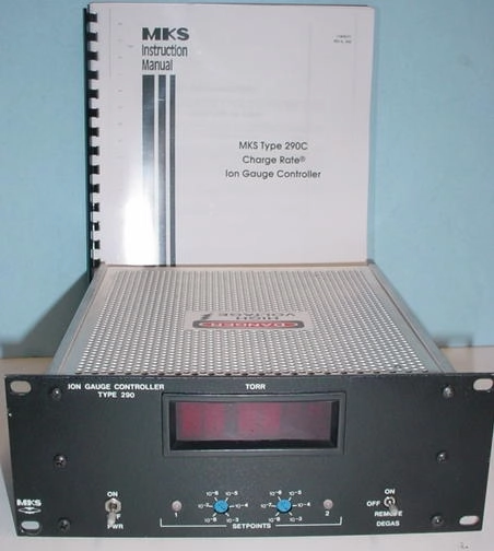 MKS 290-03 digital dual ion gauge capability
