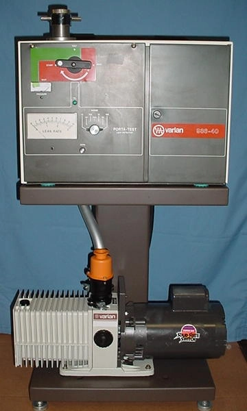 Varian 936-40 portable cart mounted , diffusion pumped, no LN2 with&nbsp; rough pump. Not overhauled