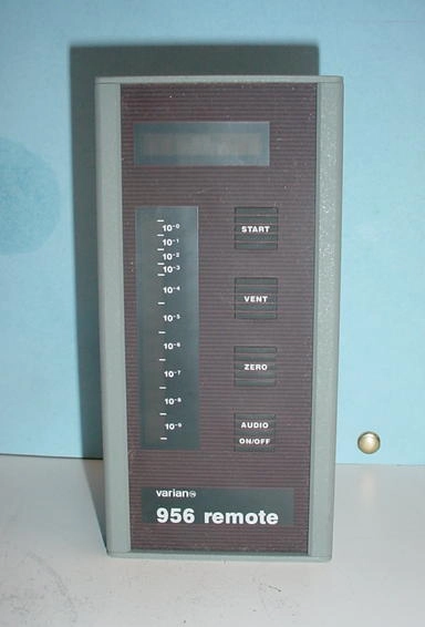 Varian 956 remote control for leak detector