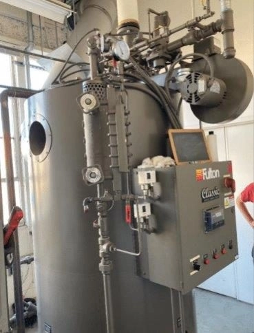 Natural Gas Fired Vertical Tubless Design Steam Boiler
