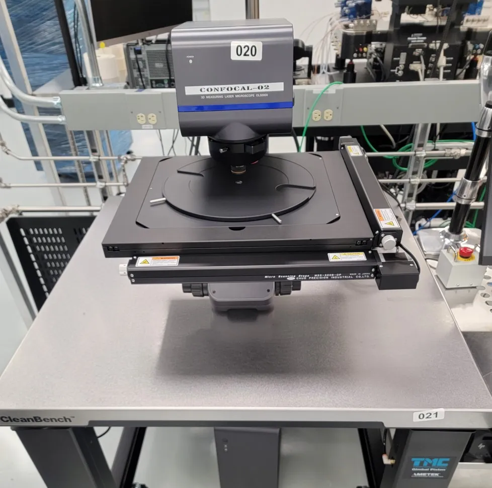 Olympus LEXT OLS 5000 laser confocal microscope