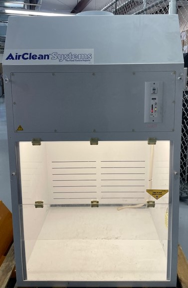 Airclean Exterior ducted hood - Still in the lab