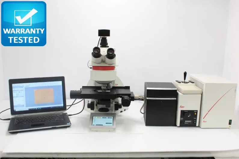 Leica DM5500 B Fluorescence Motorized Microscope DM5500B Pred DM4/DM6 - AV