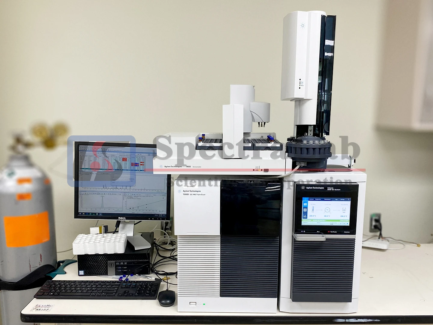 Agilent 7000D Triple Quad GC-MS/MS with Intuvo 9000 GC and 7693